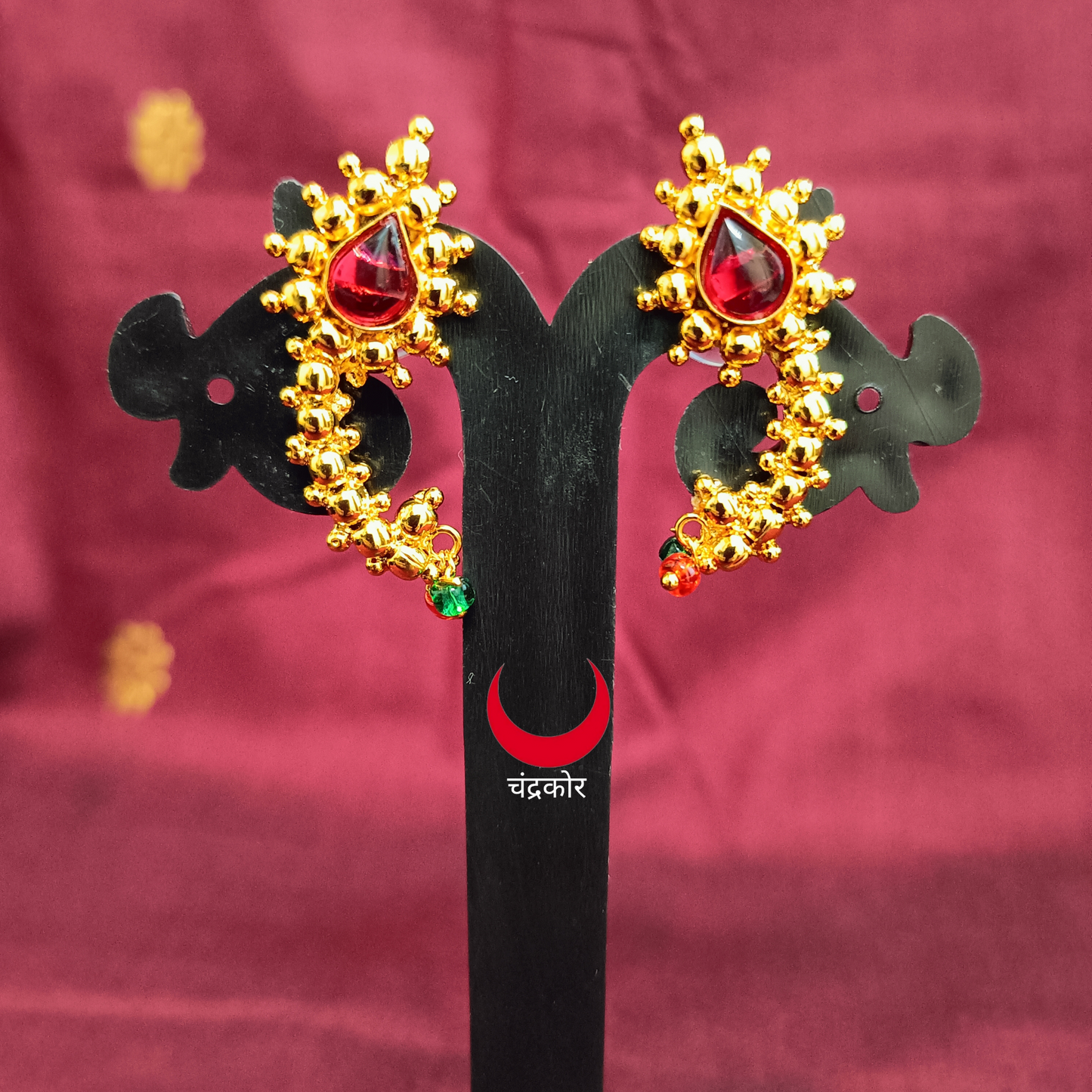 Golden Nath Earring