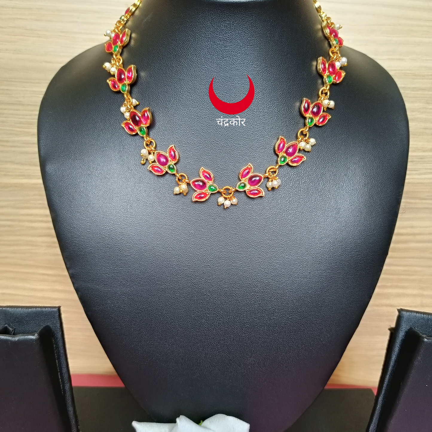 Lotus Pearl Necklace