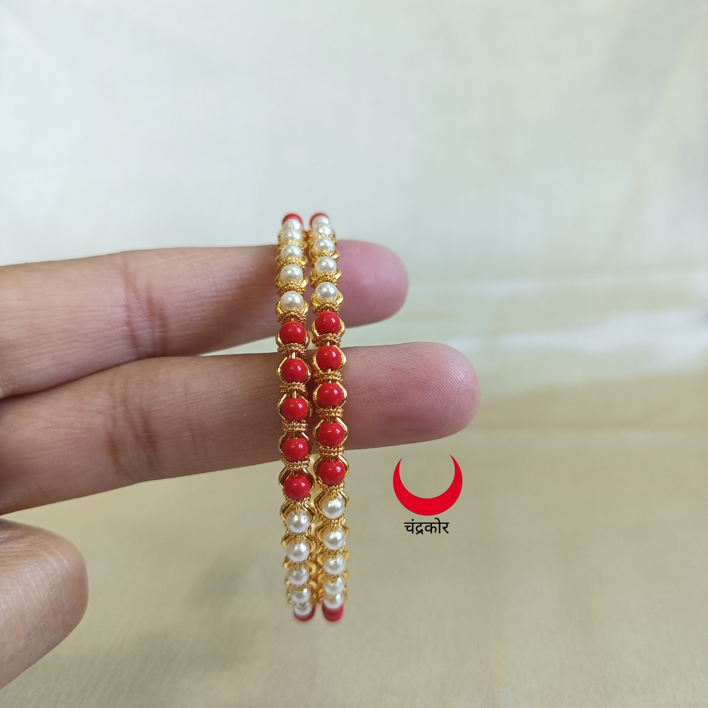Moti Crystal Bangles