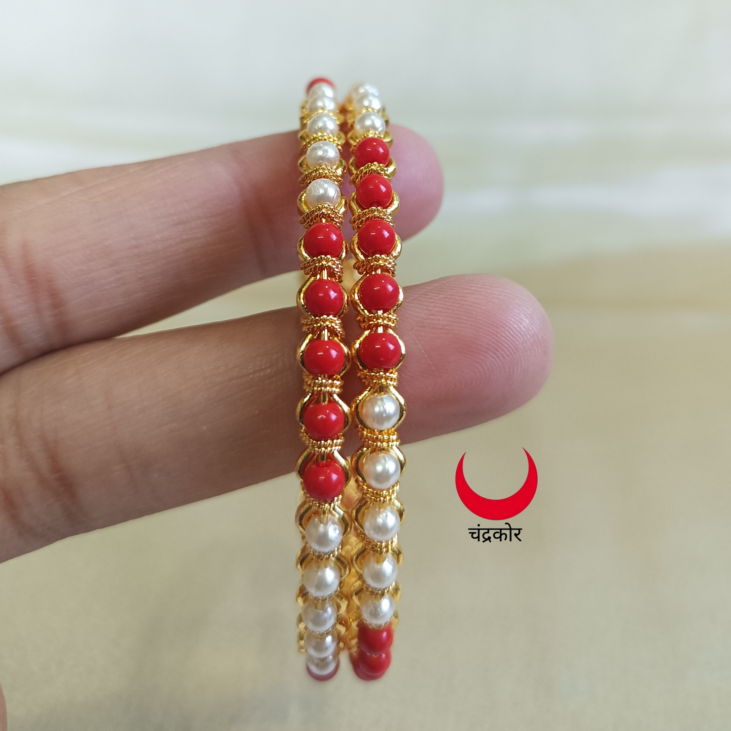 Moti Crystal Bangles