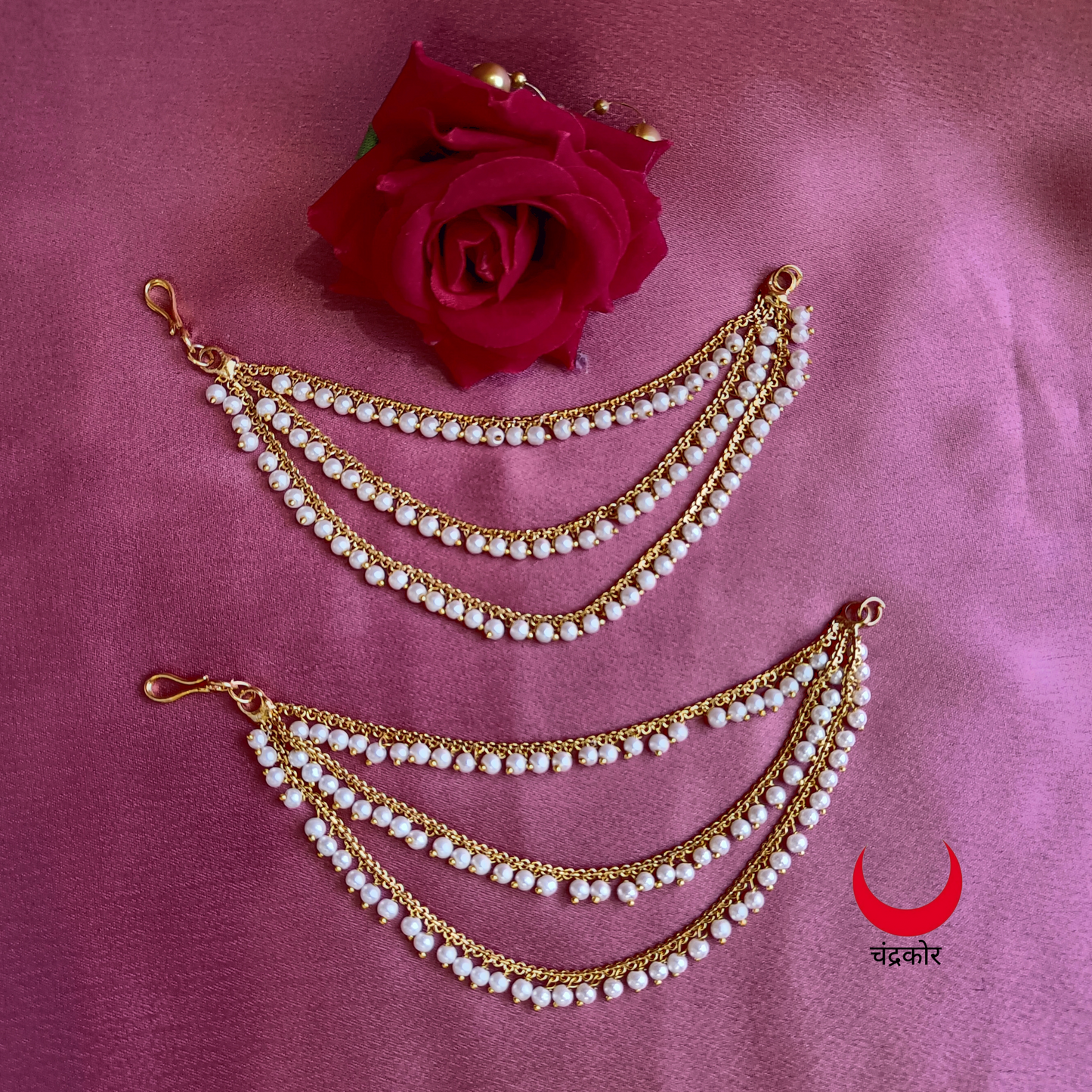 Pearl Earchain (Kanvel)