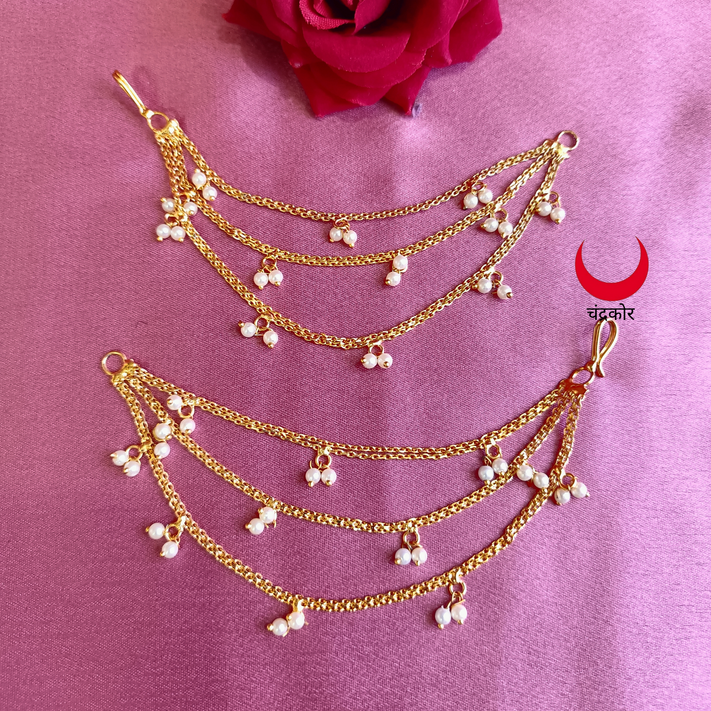Pearl Earchain (Kanvel)