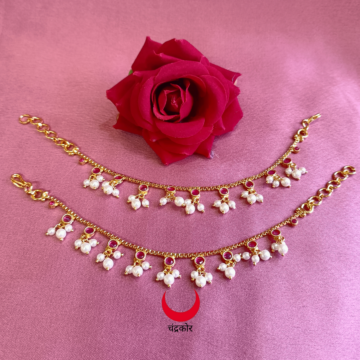 Pearl Earchain (Kanvel)