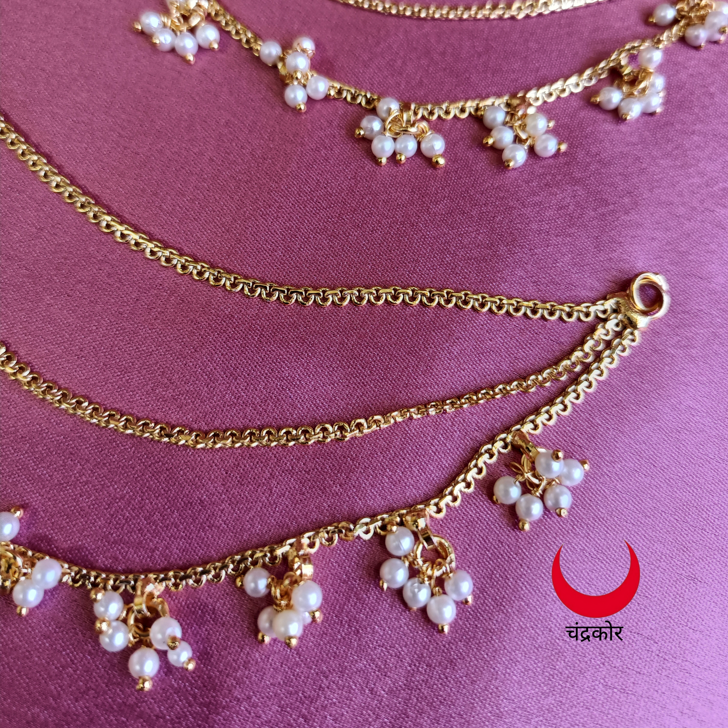 Pearl Earchain (Kanvel)