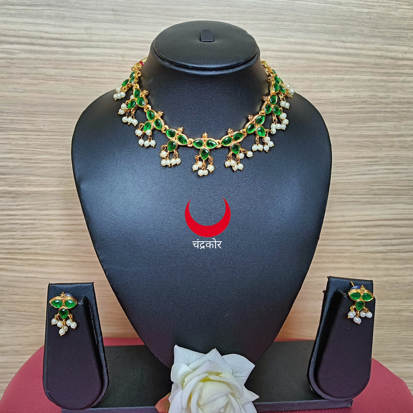 Belpaan Necklace- Green