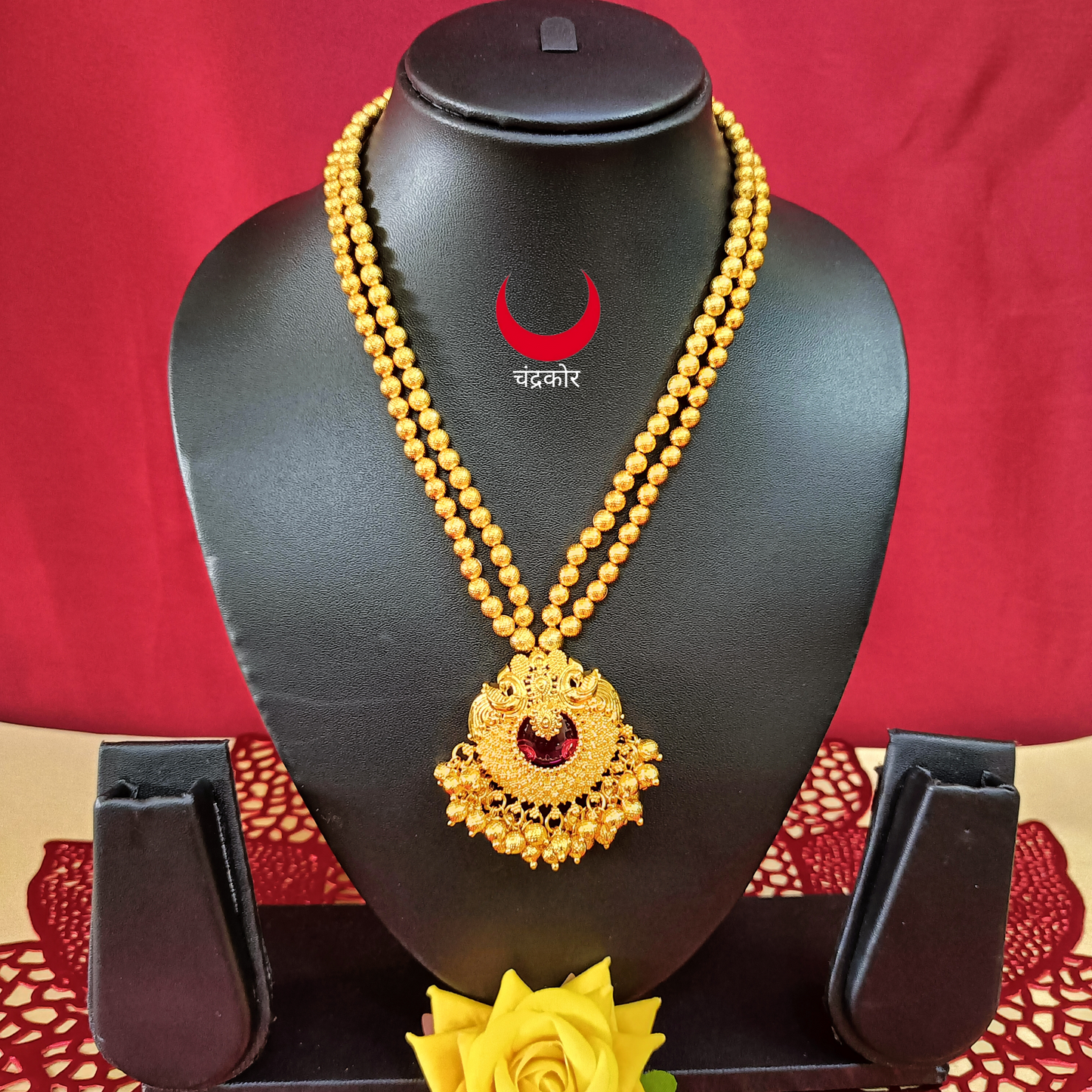 Golden Pendent Necklace