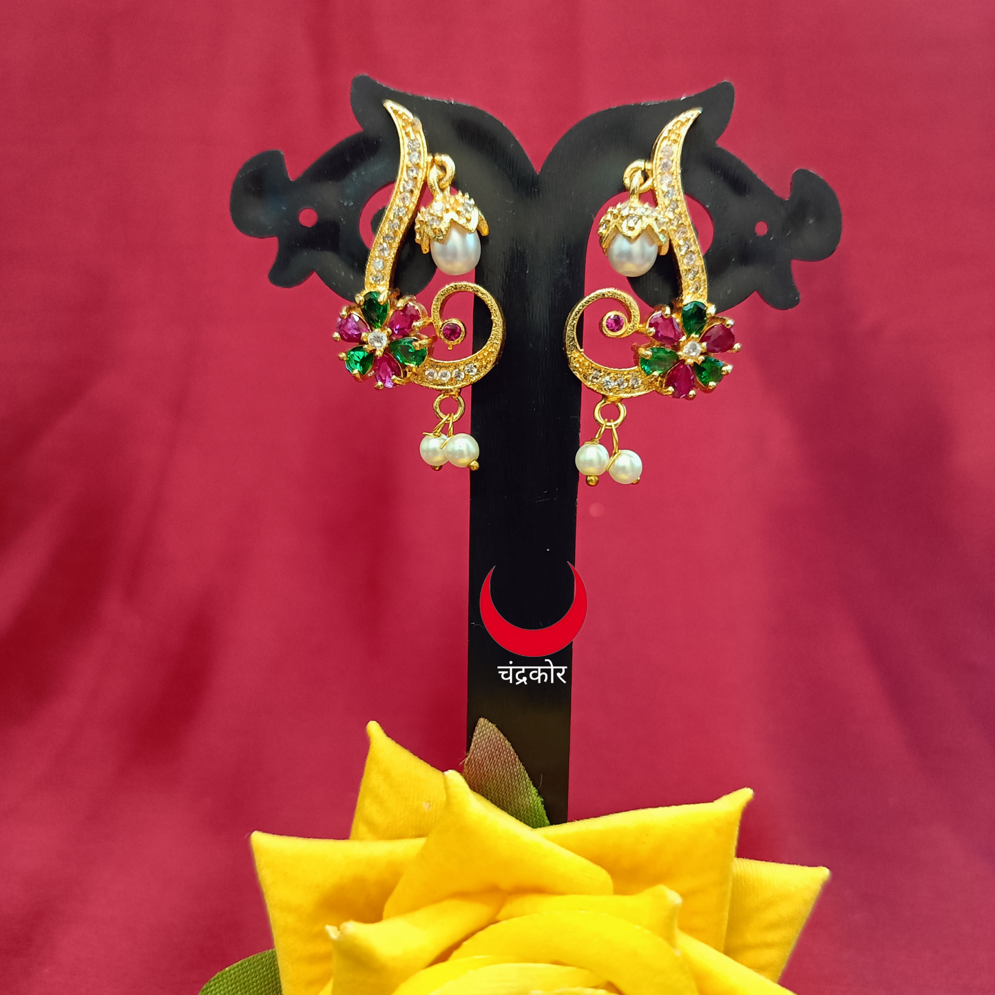 Fancy Pearl Earrings