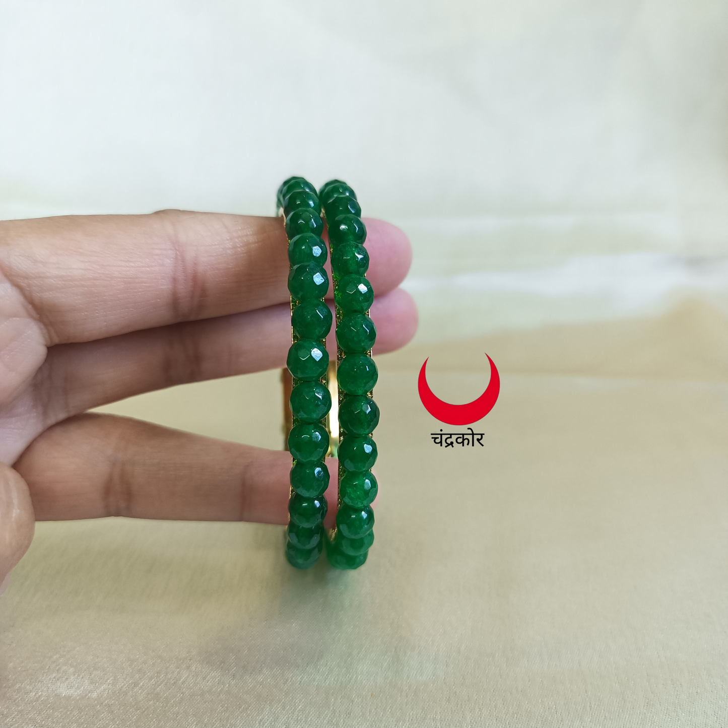 Pearl Bangles - Green