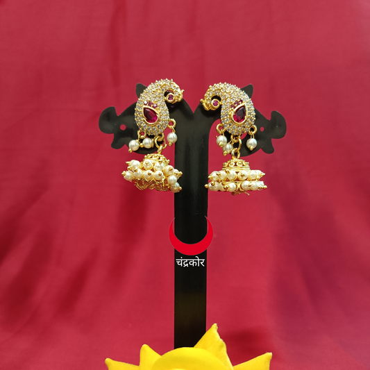Peacock Jhumka
