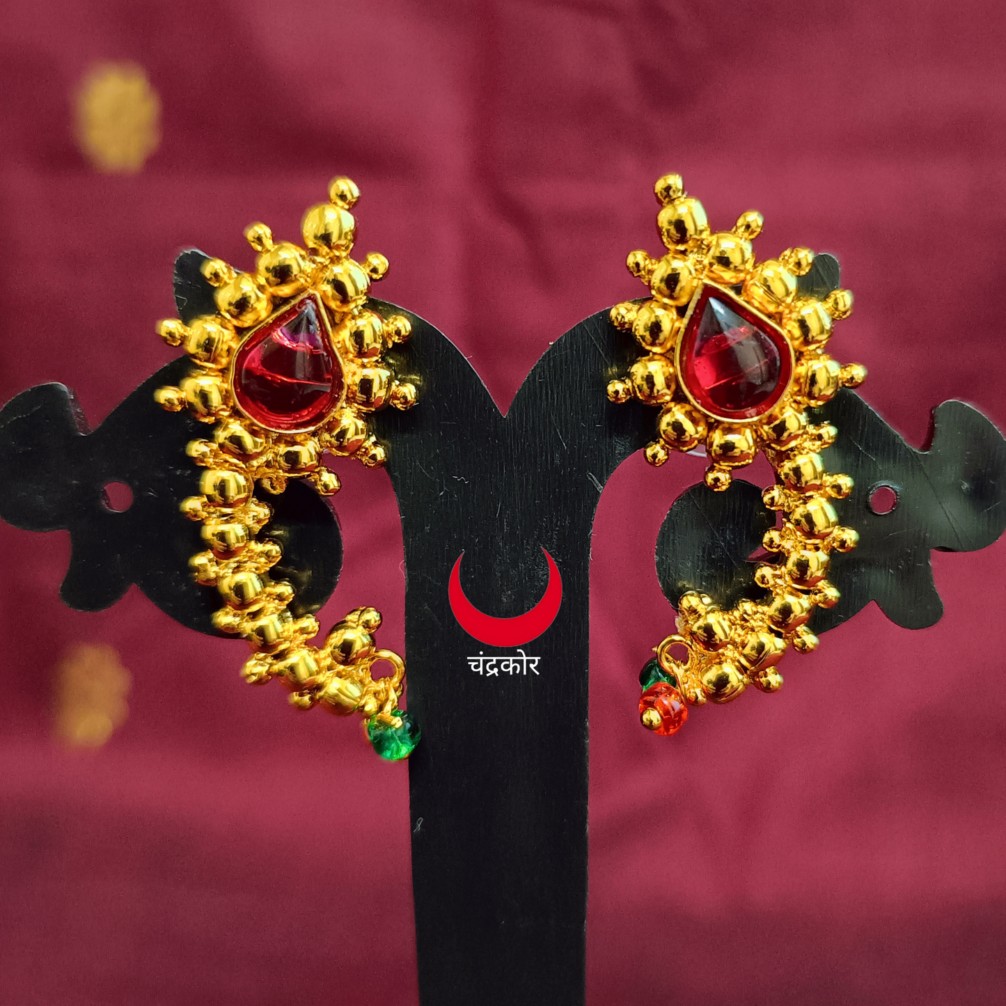 Golden Nath Earring