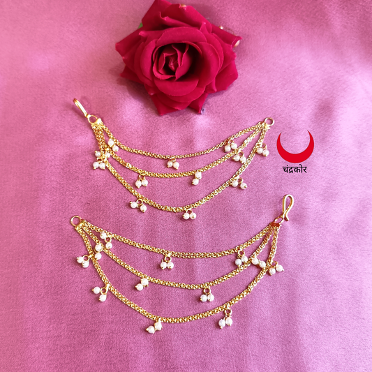 Pearl Earchain (Kanvel)