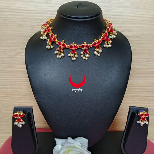 Belpaan Necklace- Pink