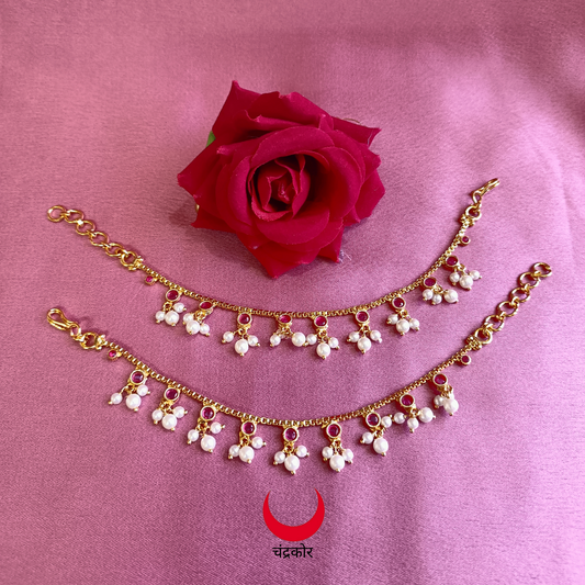 Pearl Earchain (Kanvel)