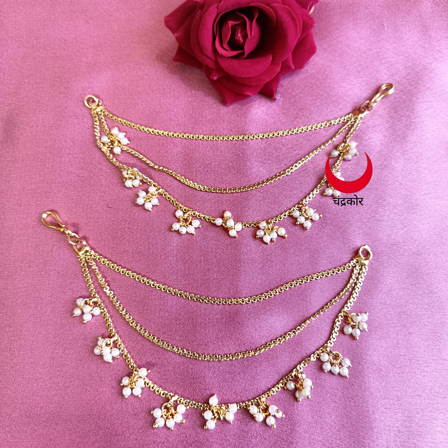 Pearl Earchain (Kanvel)