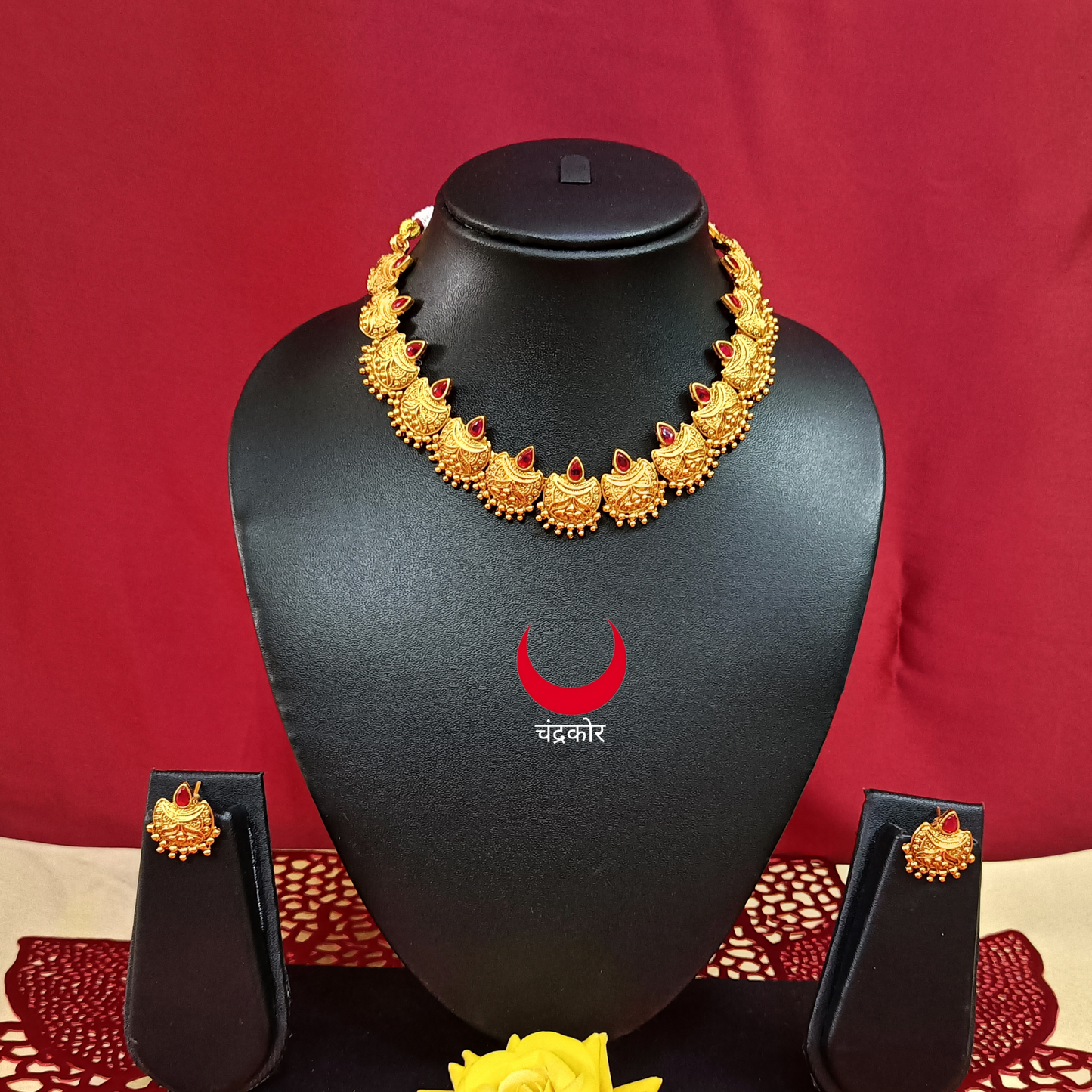 Antique Chandra Necklace set